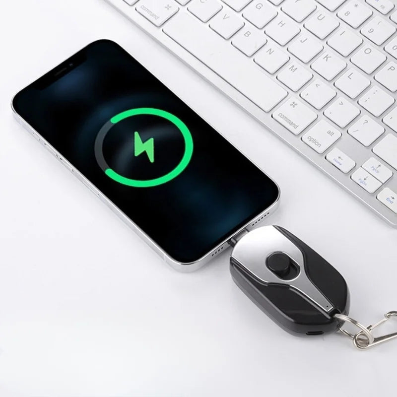 Chaveiro Mini Power Bank 1500mAh