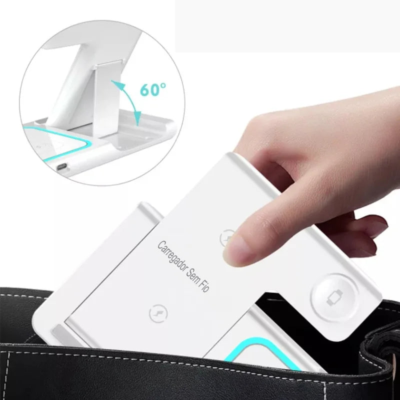 Carregador Wireless 3 em 1