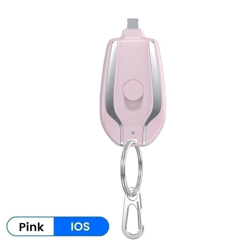 Chaveiro Mini Power Bank 1500mAh