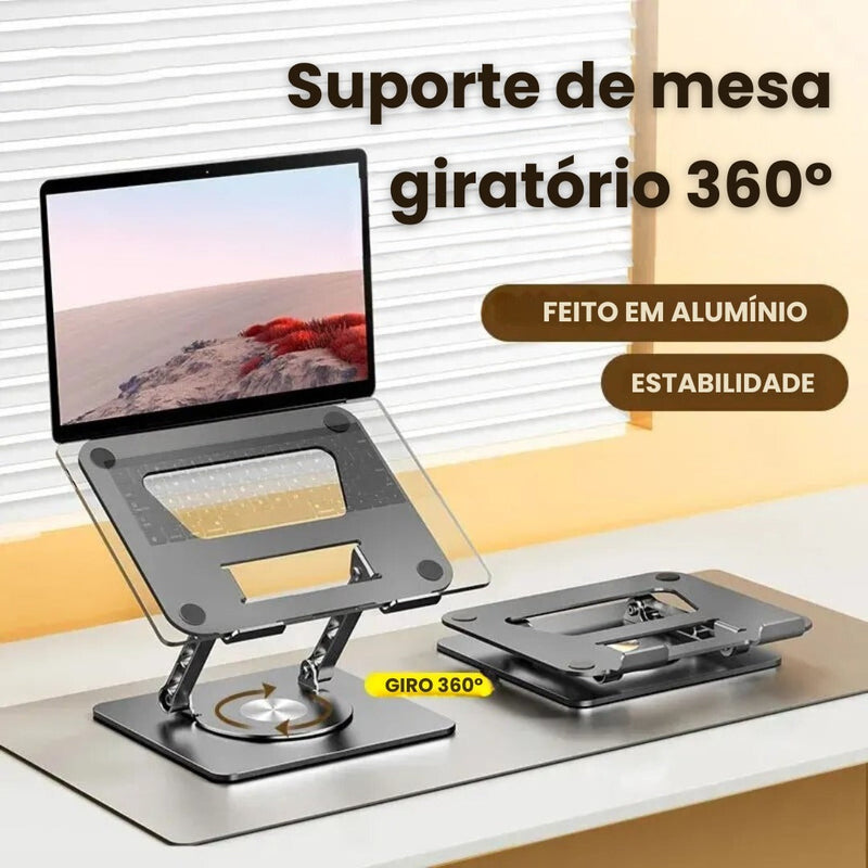 Suporte Giratório 360° para Notebook