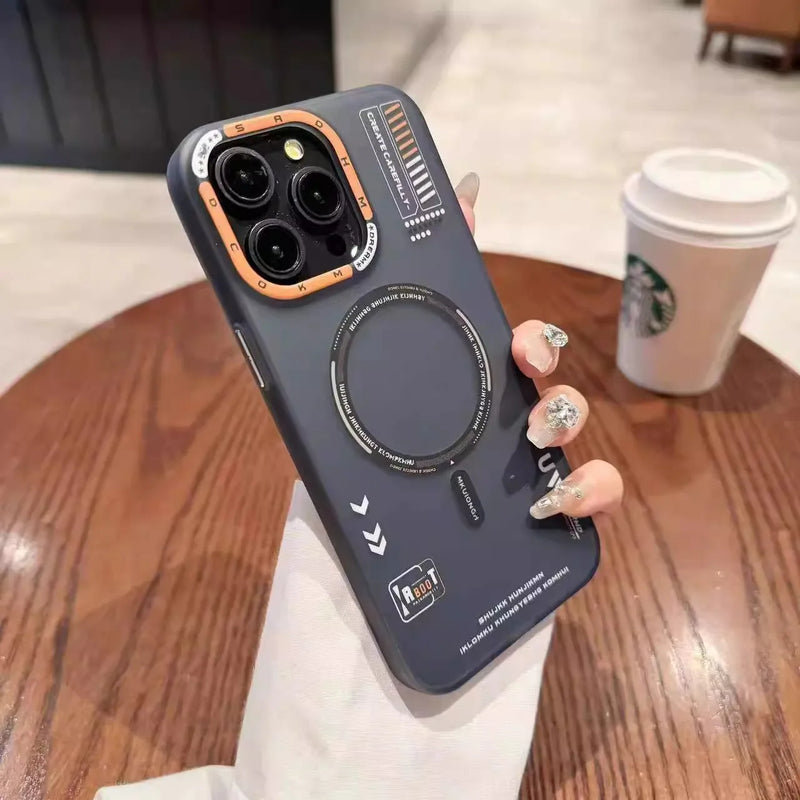 Case Moderna Magnética Com Magsafe Para Iphone