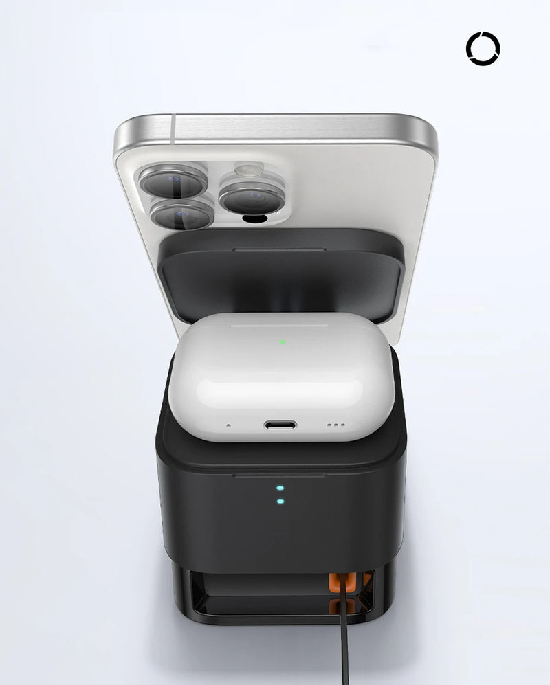 Carregador Magnético Wireless Baseus 25W 2 in 1