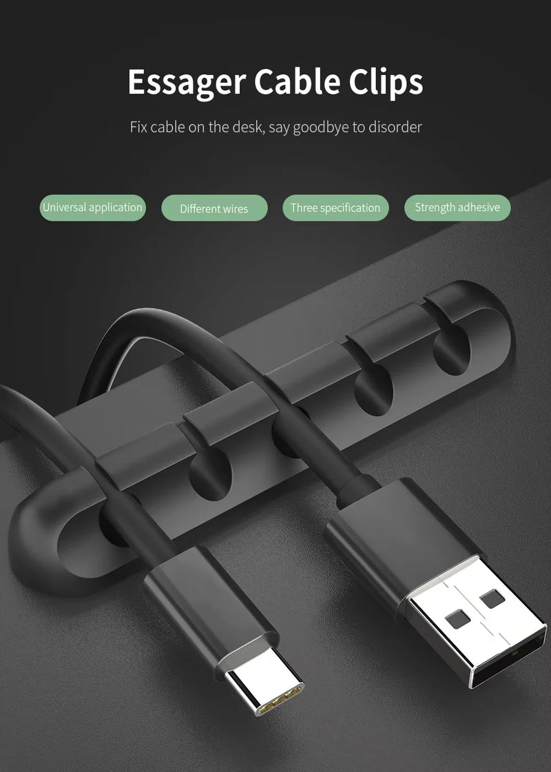 Organizador de Cabos ClipFlex
