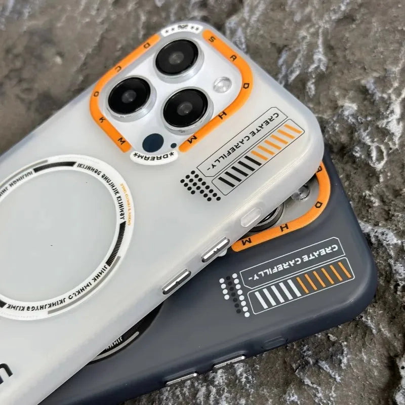 Case Moderna Magnética Com Magsafe Para Iphone