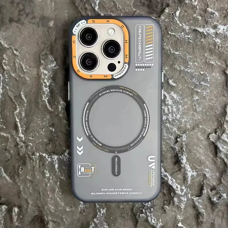 Case Moderna Magnética Com Magsafe Para Iphone