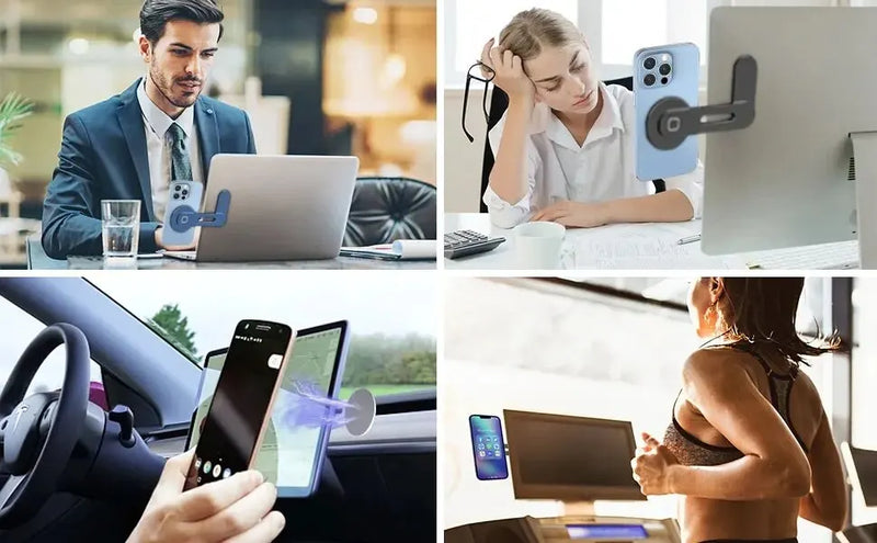 Suporte De Alumínio Ultrafino Magnético Para celular