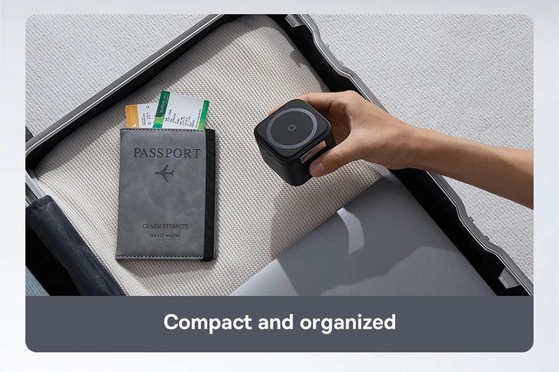 Carregador Magnético Wireless Baseus 25W 2 in 1