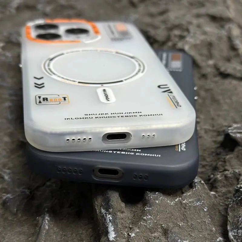 Case Moderna Magnética Com Magsafe Para Iphone