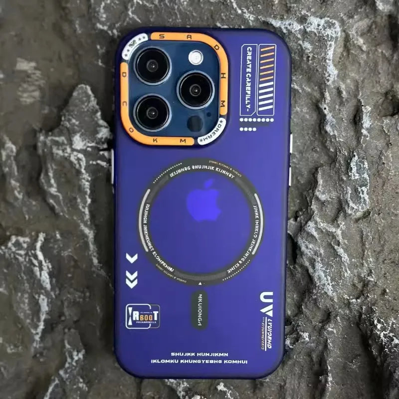Case Moderna Magnética Com Magsafe Para Iphone