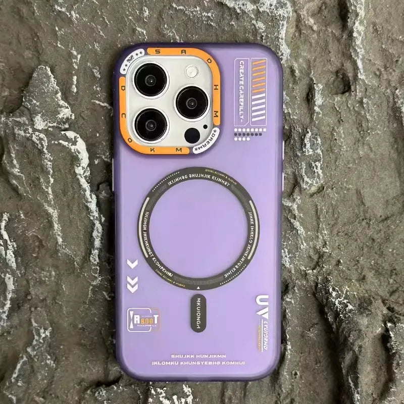 Case Moderna Magnética Com Magsafe Para Iphone