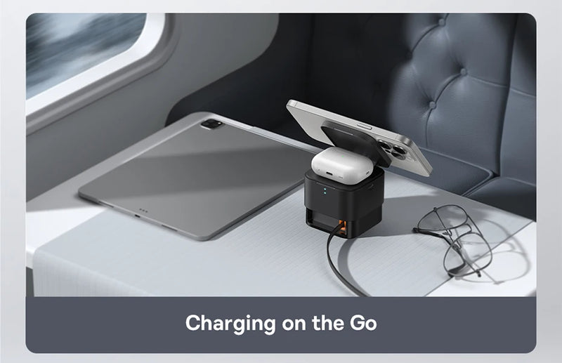 Carregador Magnético Wireless Baseus 25W 2 in 1